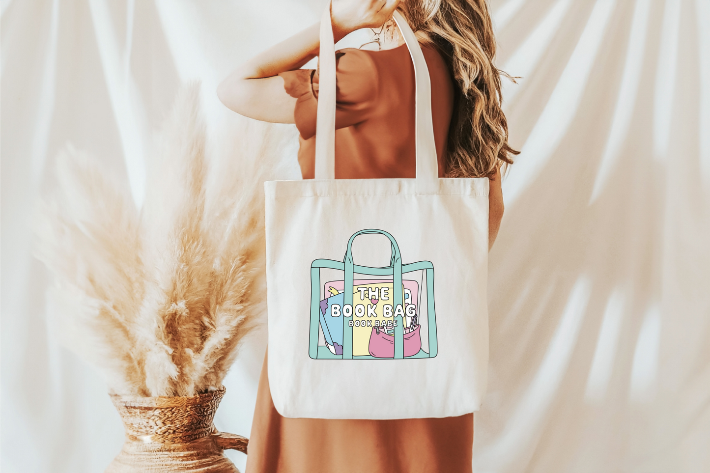 The Book Bag Tote Bag