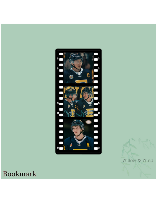 Heated Rivalry Filmstrip Bookmark