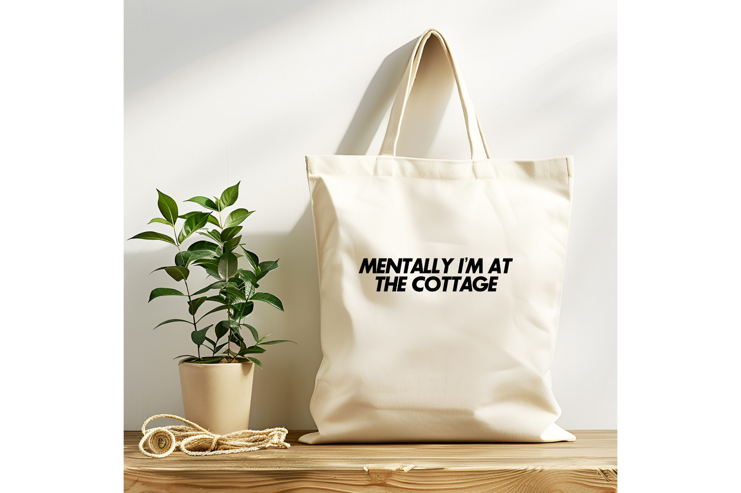 At The Cottage Heated Rivalry Tote Bag