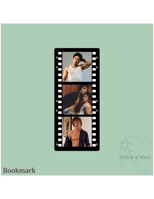 Heated Rivalry Filmstrip Bookmark