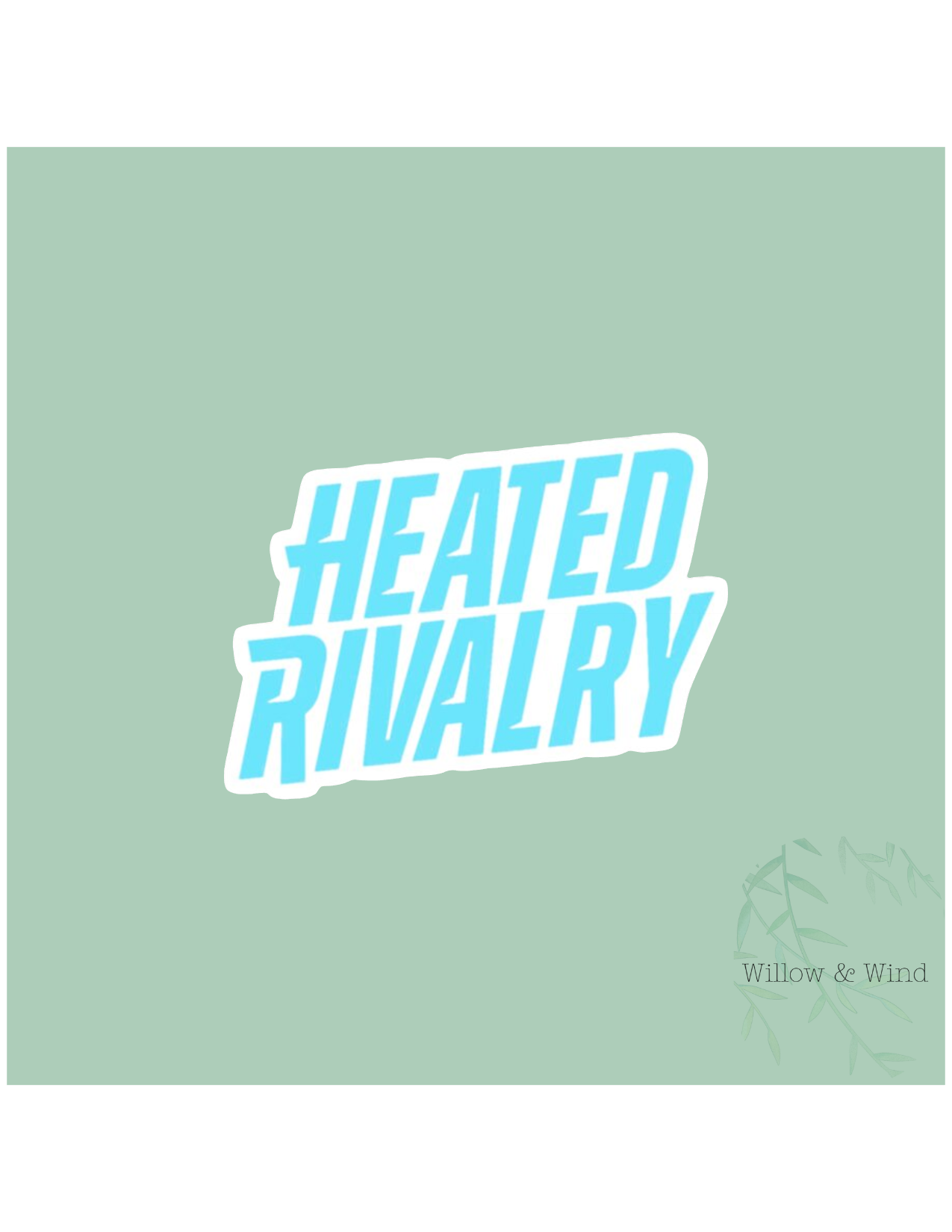 Blue Logo - Heated Rivalry Sticker