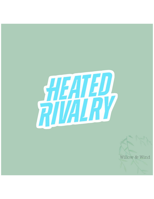 Blue Logo - Heated Rivalry Sticker