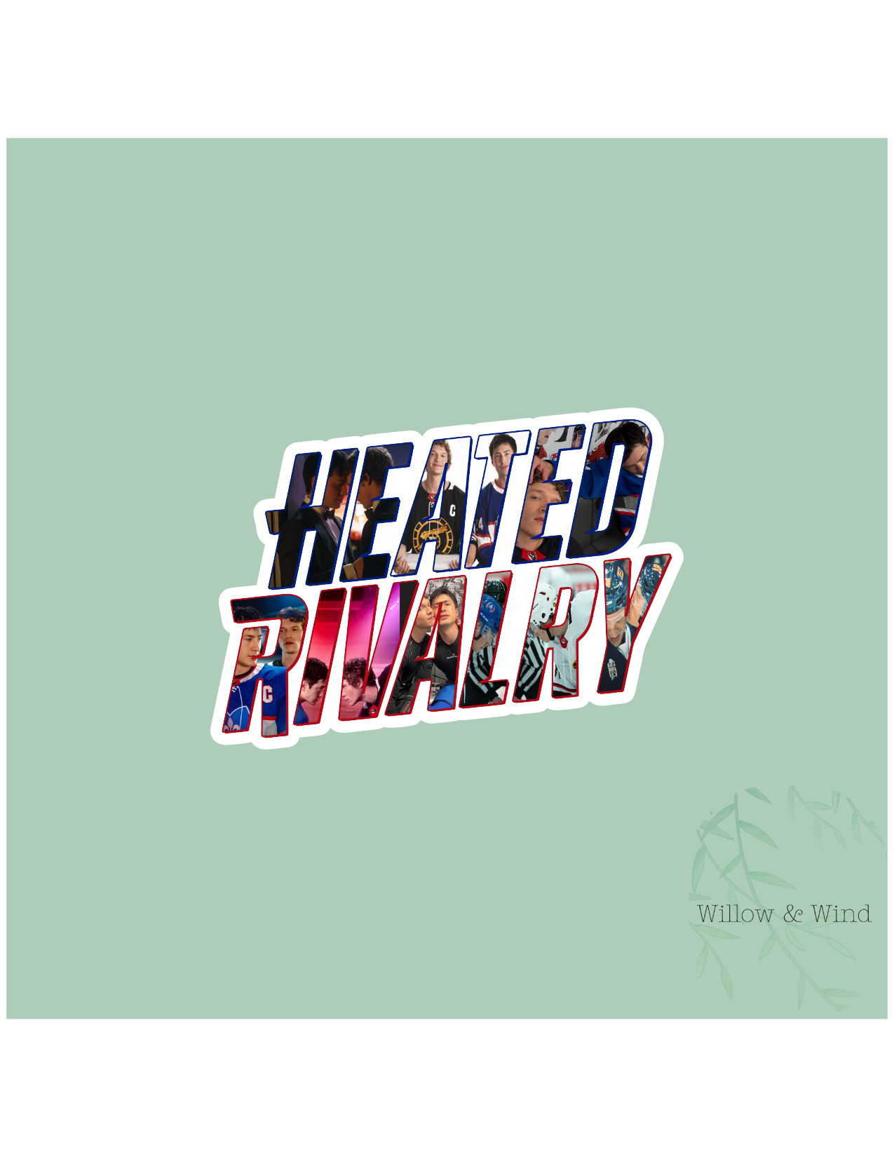 Pictured Logo - Heated Rivalry Sticker