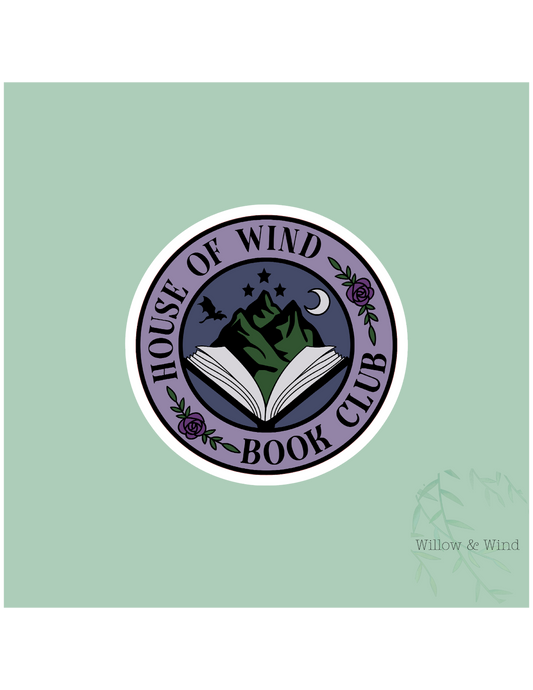 House of Wind Bookclub- A Court of Thorns and Roses Sticker