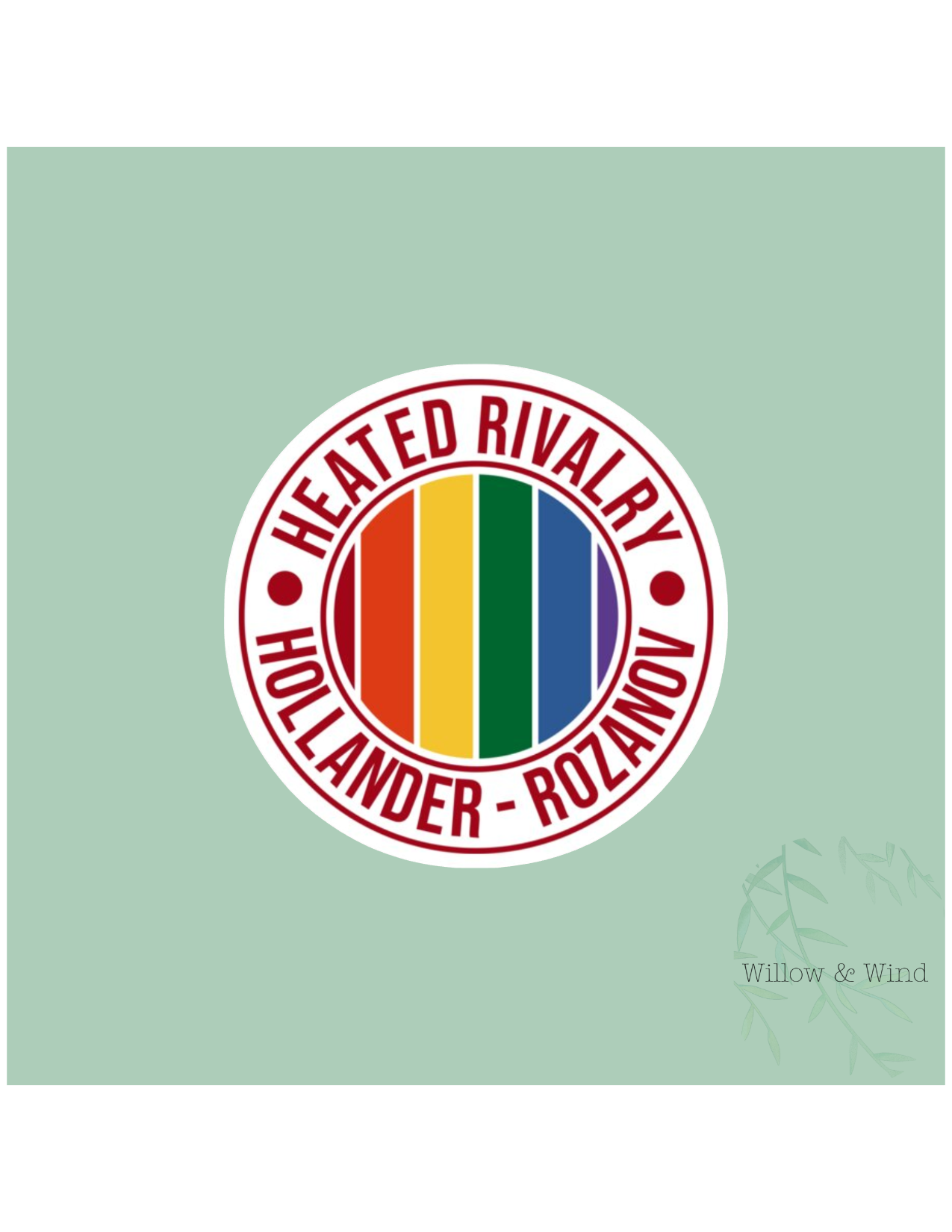LGBTQ Circle - Heated Rivalry Sticker