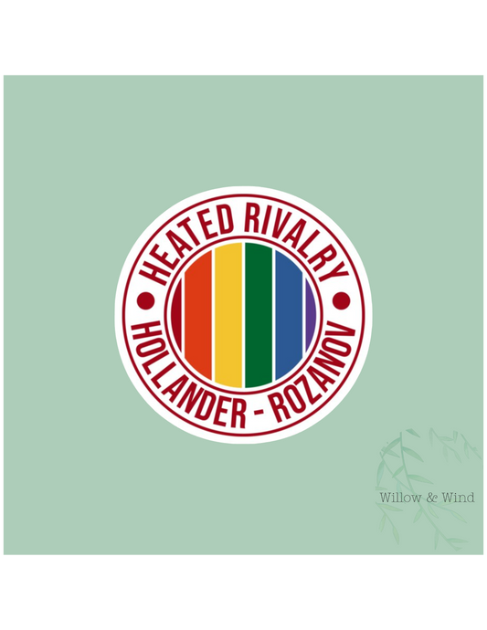 LGBTQ Circle - Heated Rivalry Sticker