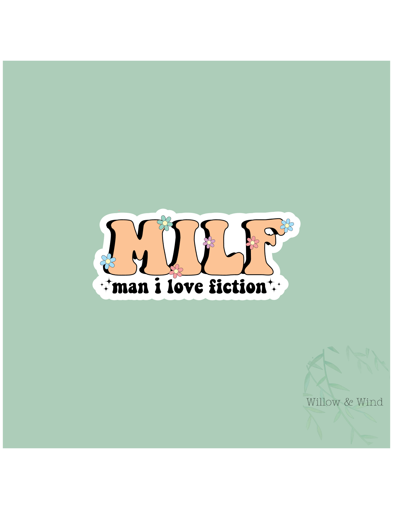 M.I.L.F - Bookish Sticker