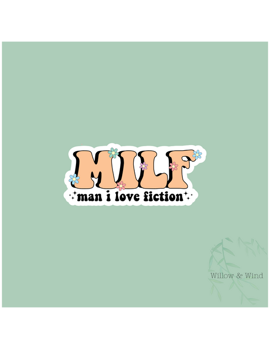 M.I.L.F - Bookish Sticker