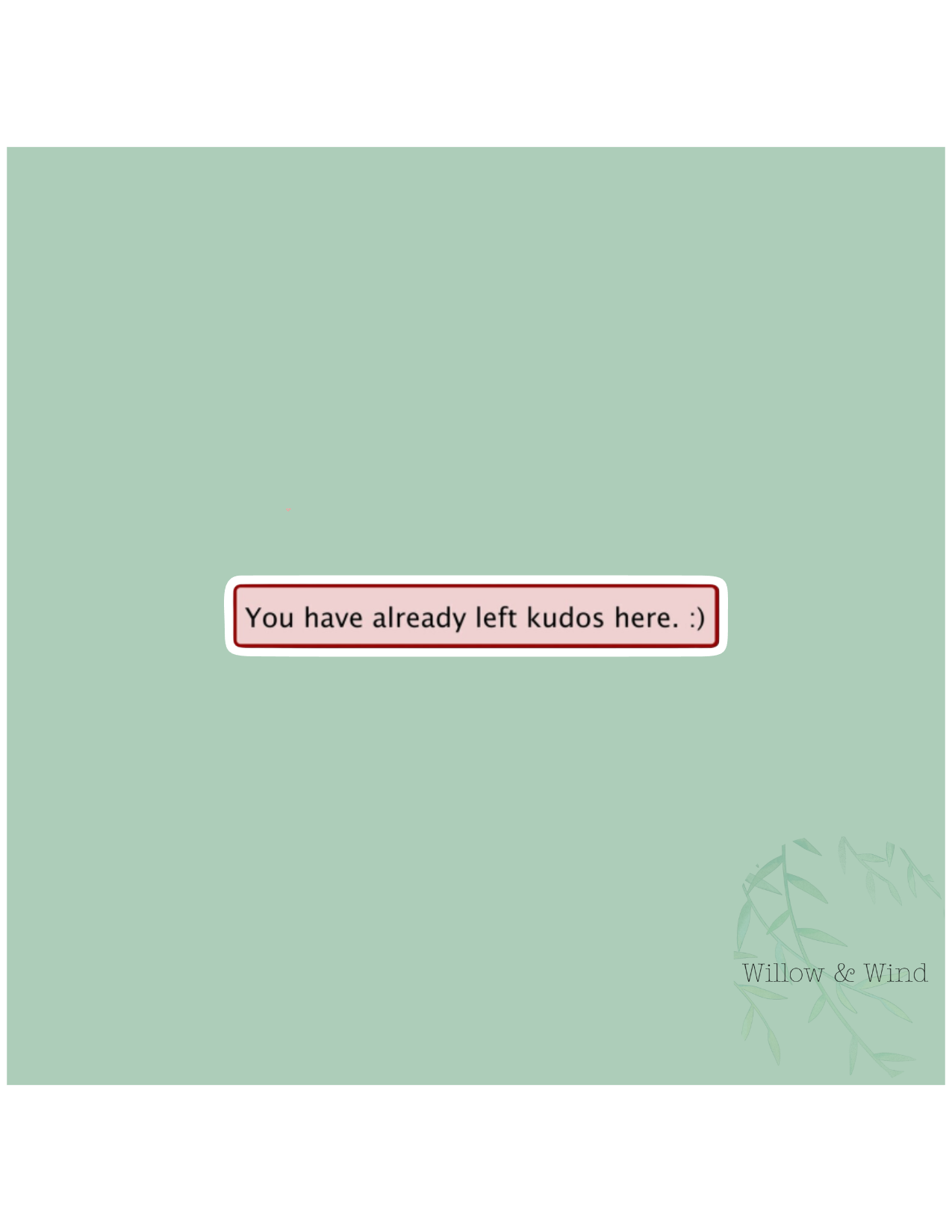 Kudos - Bookish Sticker