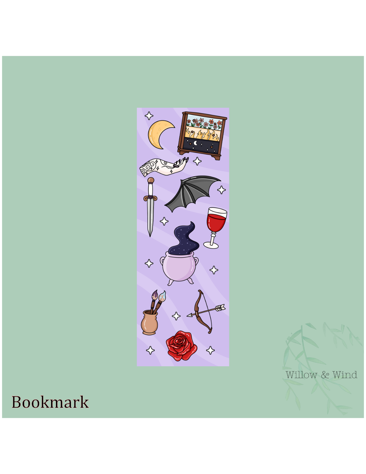 A Court of Thorns & Roses Bookmark