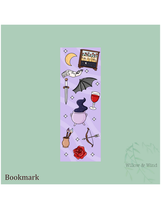A Court of Thorns & Roses Bookmark