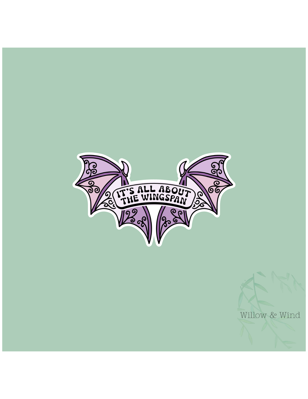 All About Wingspan - A Court of Thorns and Roses Sticker