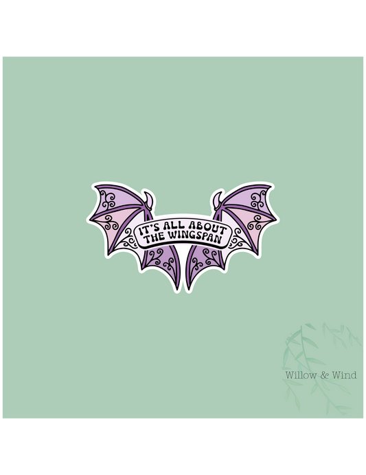 All About Wingspan - A Court of Thorns and Roses Sticker
