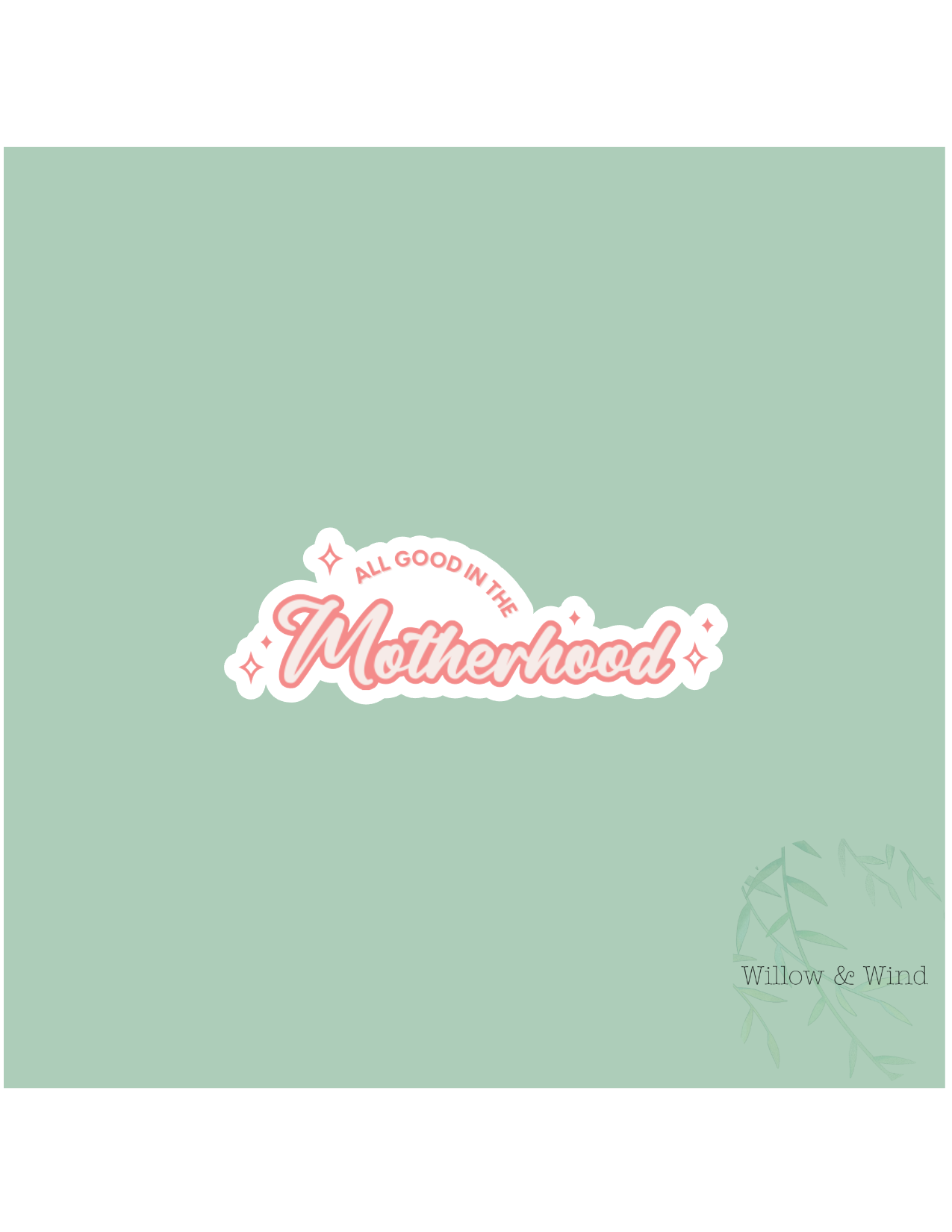 Motherhood Parenting Sticker