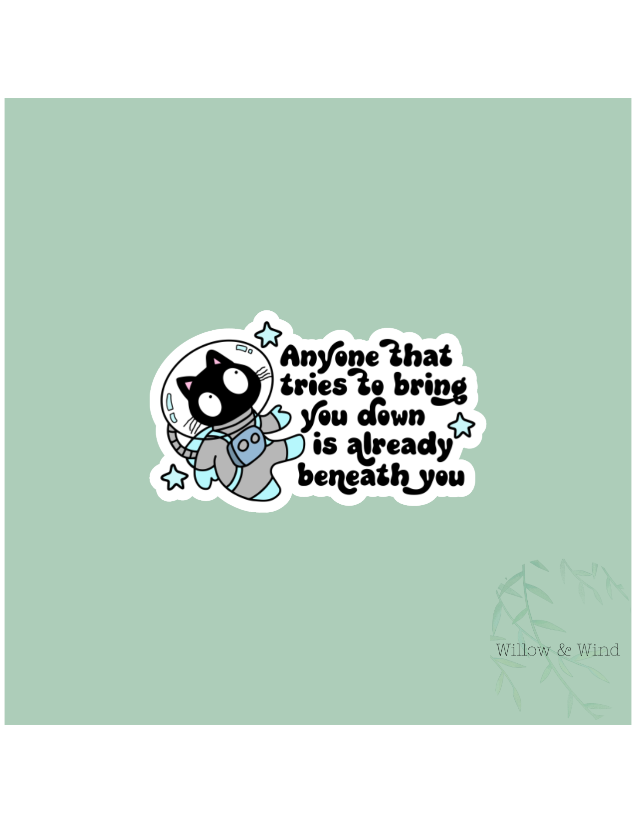 Beneath You Sticker