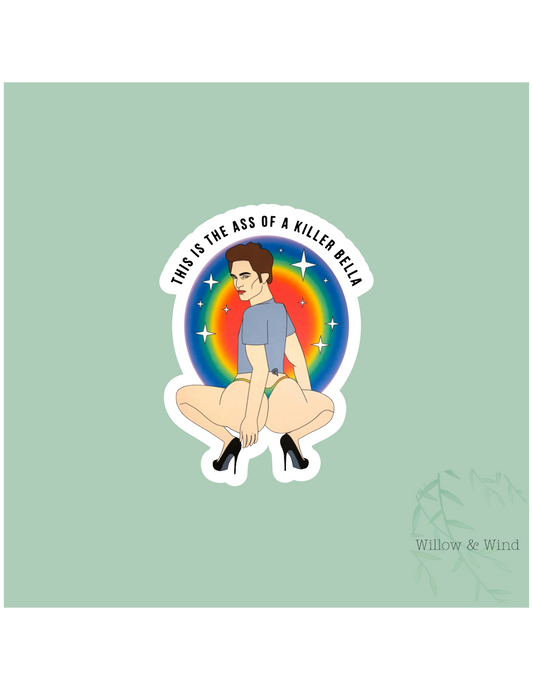 Ass Of A Killer - Twilight Sticker