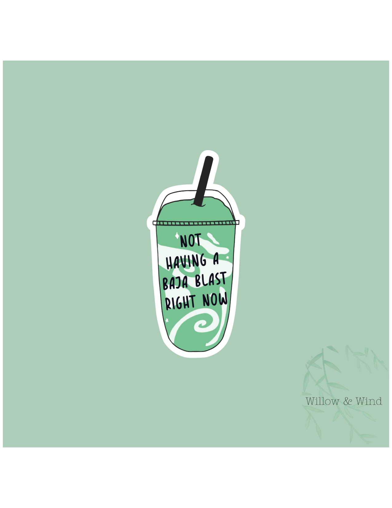 Baja Blast Sticker
