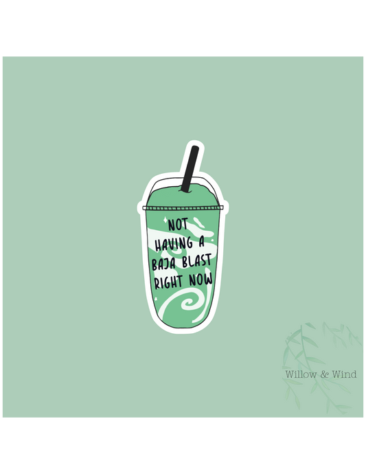 Baja Blast Sticker