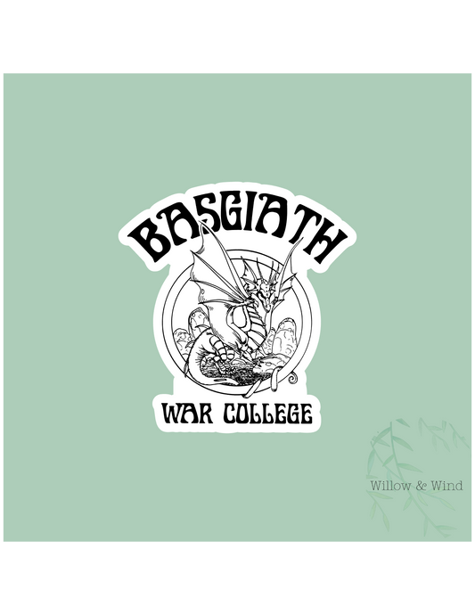 Basgiath War College - Fourth Wing Sticker
