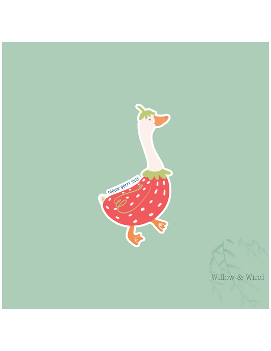 Berry Silly Sticker