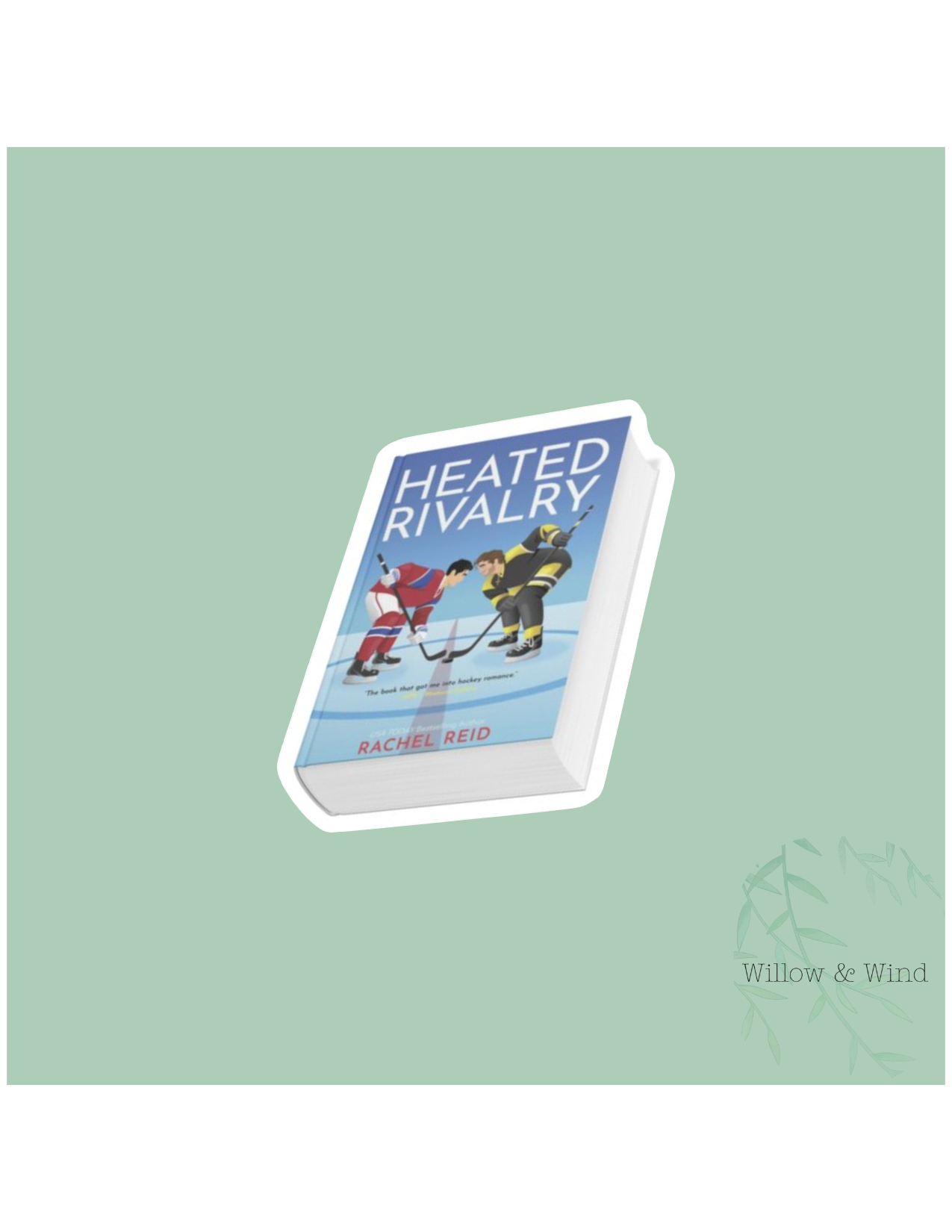 Book Cover - Heated Rivalry Sticker