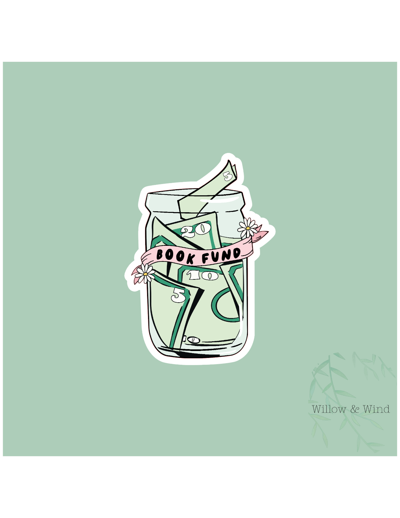 Book Fund - Bookish Sticker