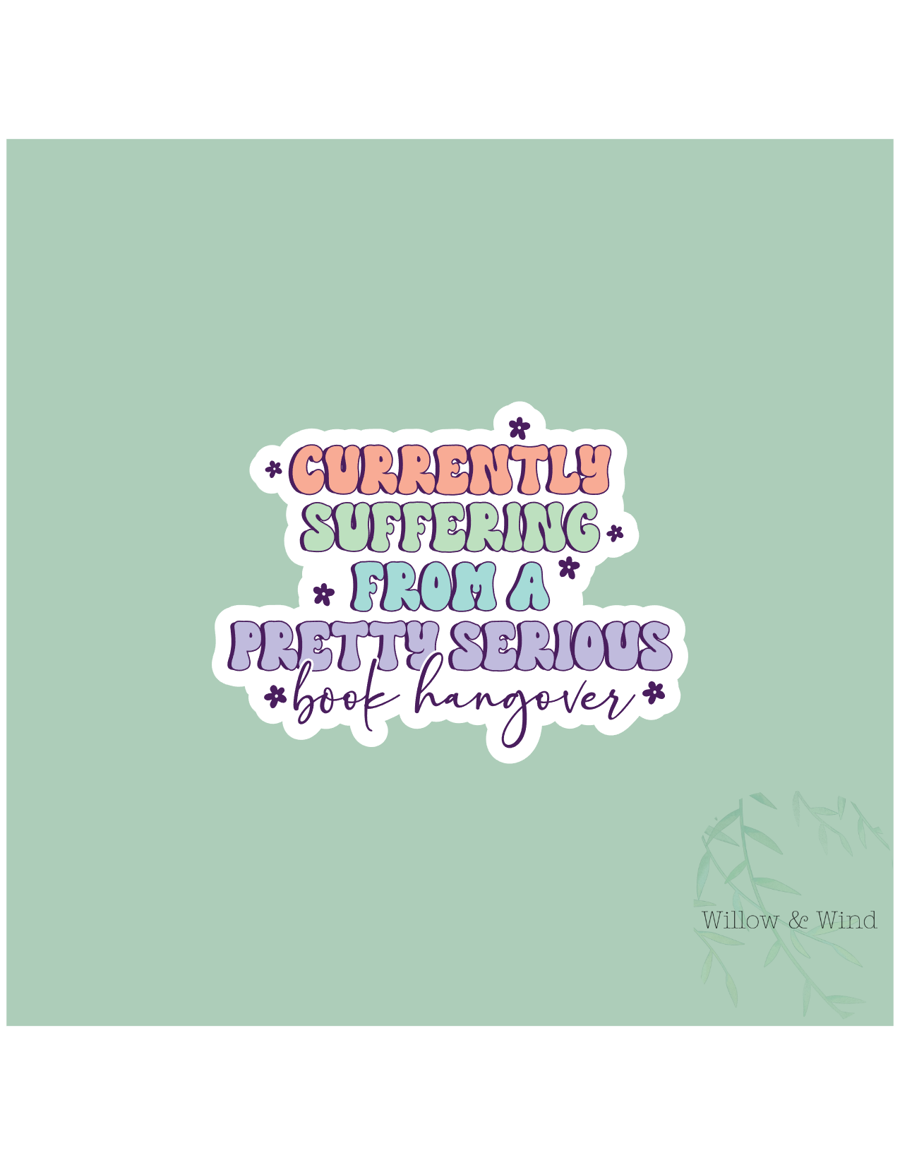Book Hangover - Bookish Sticker