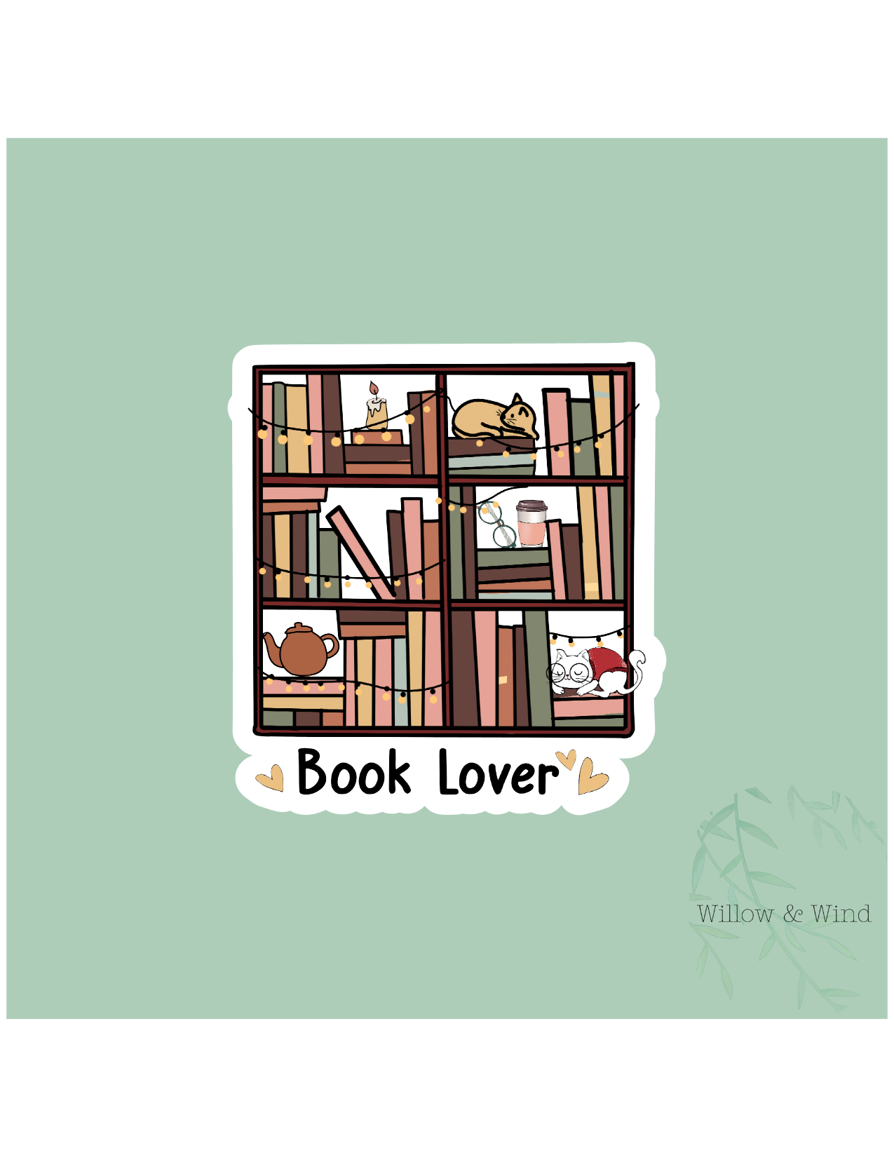 Book Lover - Bookish Sticker