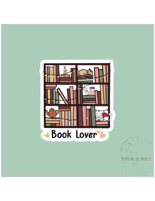 Book Lover - Bookish Sticker