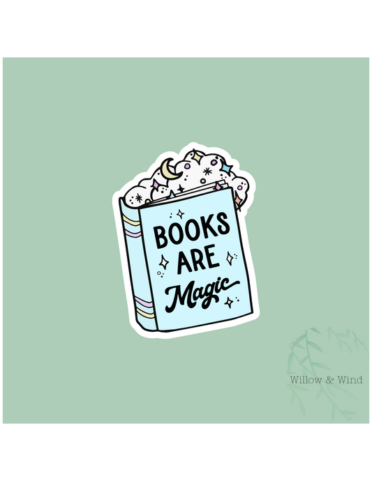 Books are Magic - Bookish Sticker