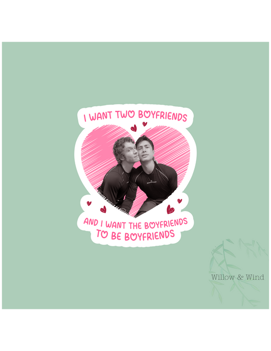 Boyfriends to be Boyfriends - Heated Rivalry Sticker