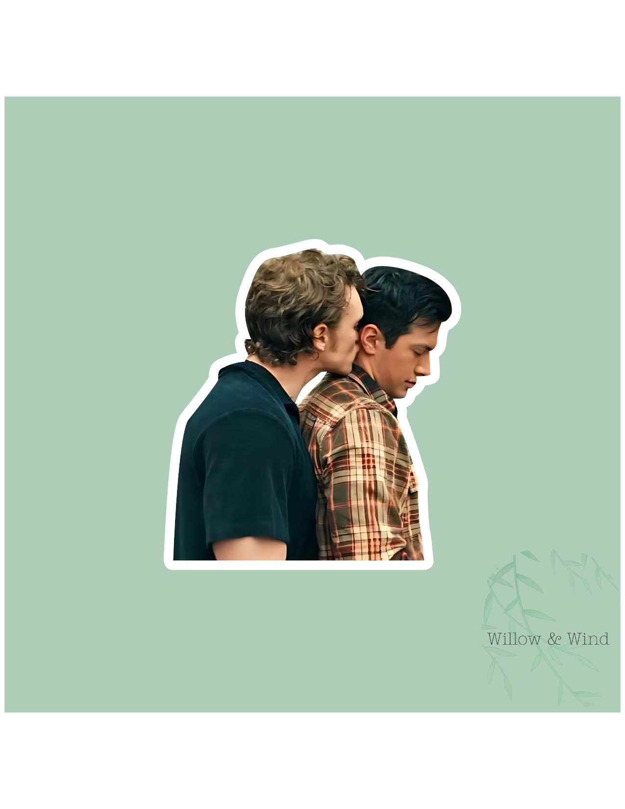 Boys Kiss - Heated Rivalry Sticker