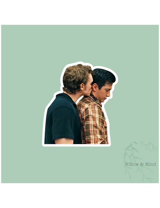 Boys Kiss - Heated Rivalry Sticker