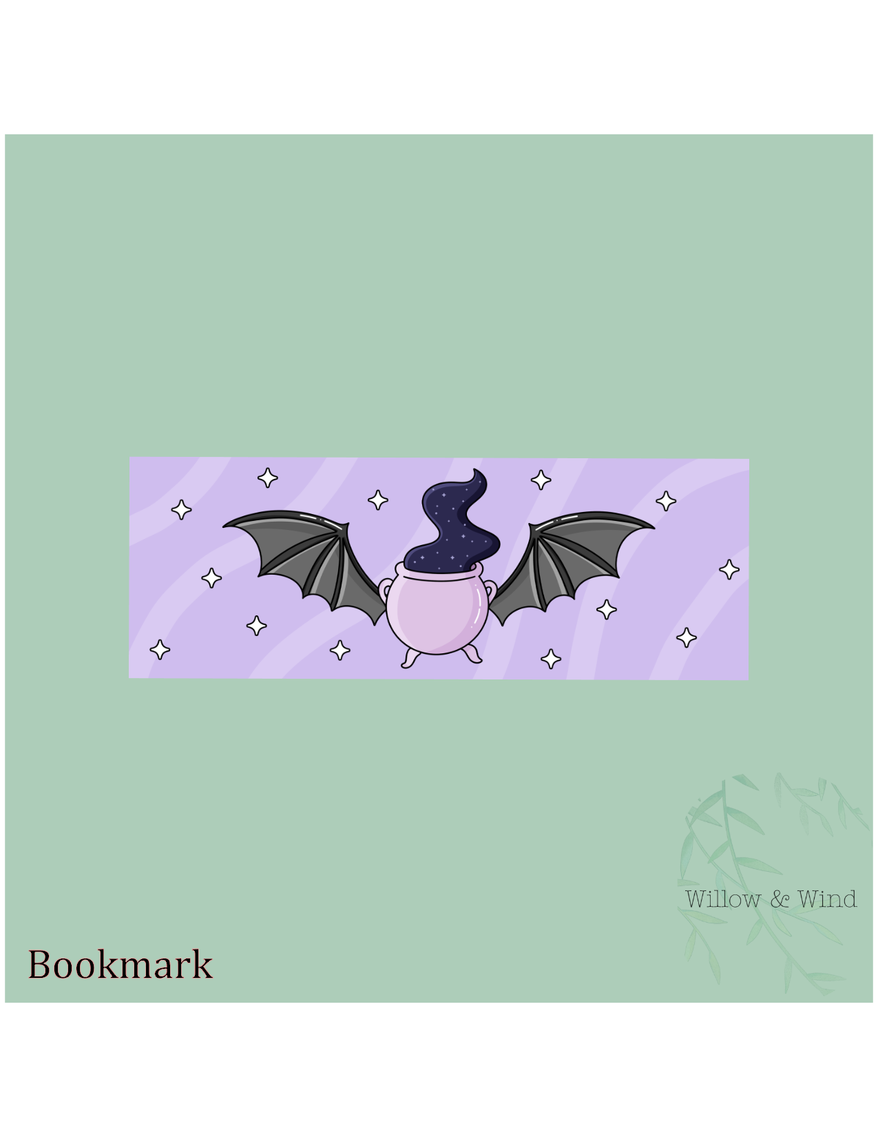 Cauldron, A Court of Thorns & Roses Bookmark