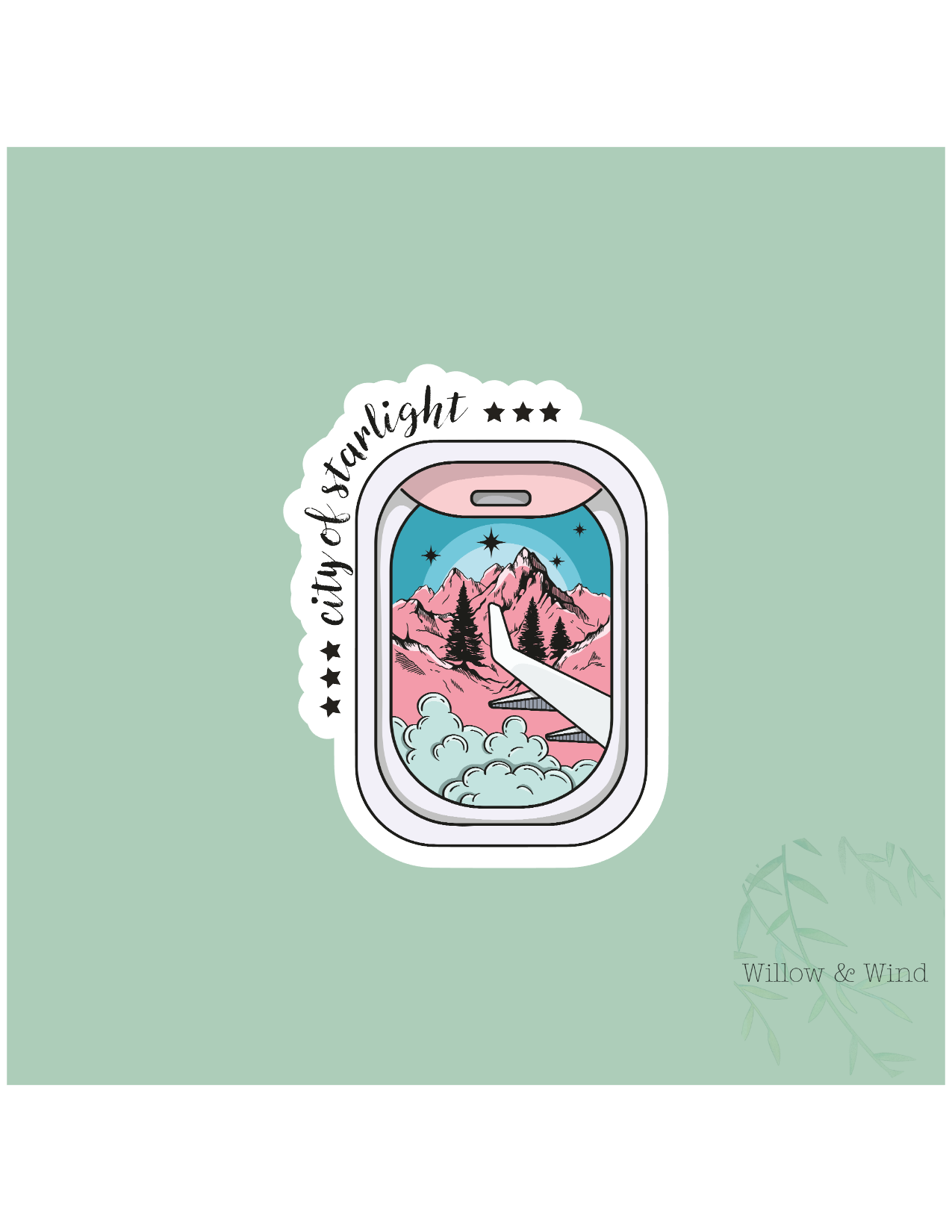 City of Starlight  - A Court of Thorns and Roses Sticker