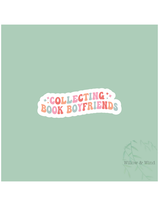 Collecting Book Boyfriends - Bookish Sticker