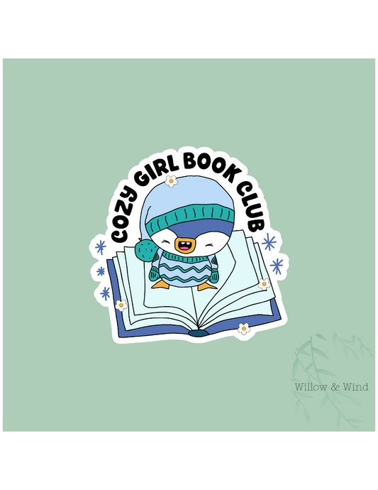 Cozy Book Club - Bookish Sticker