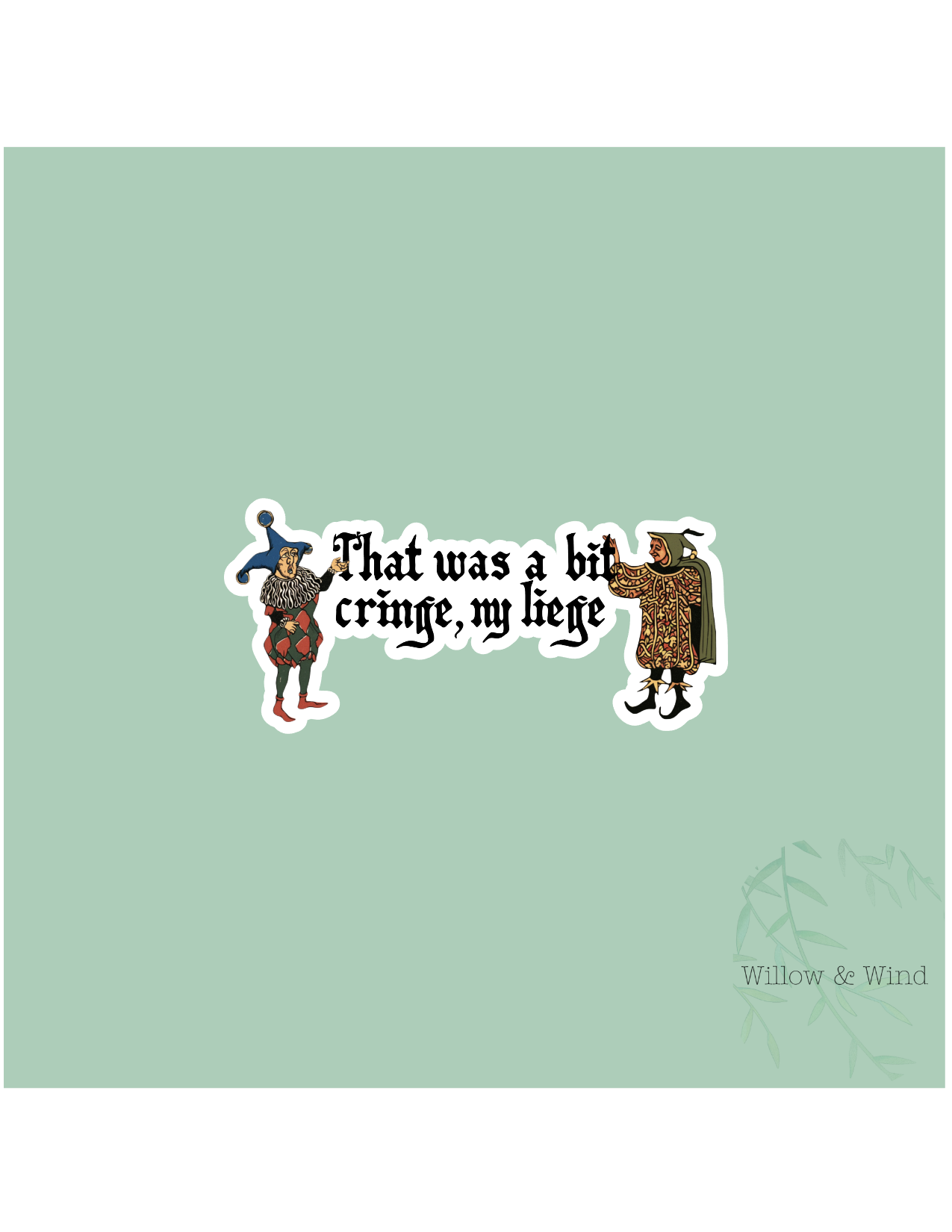 That Was Cringe Sticker
