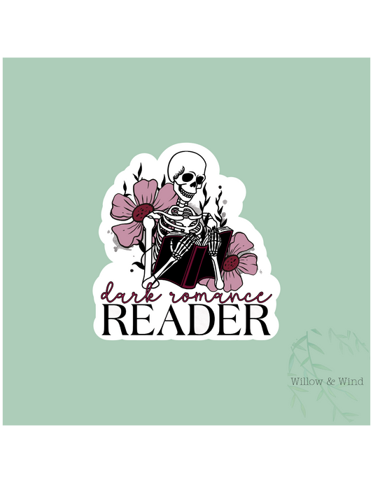 Dark Romance Reader - Bookish Sticker
