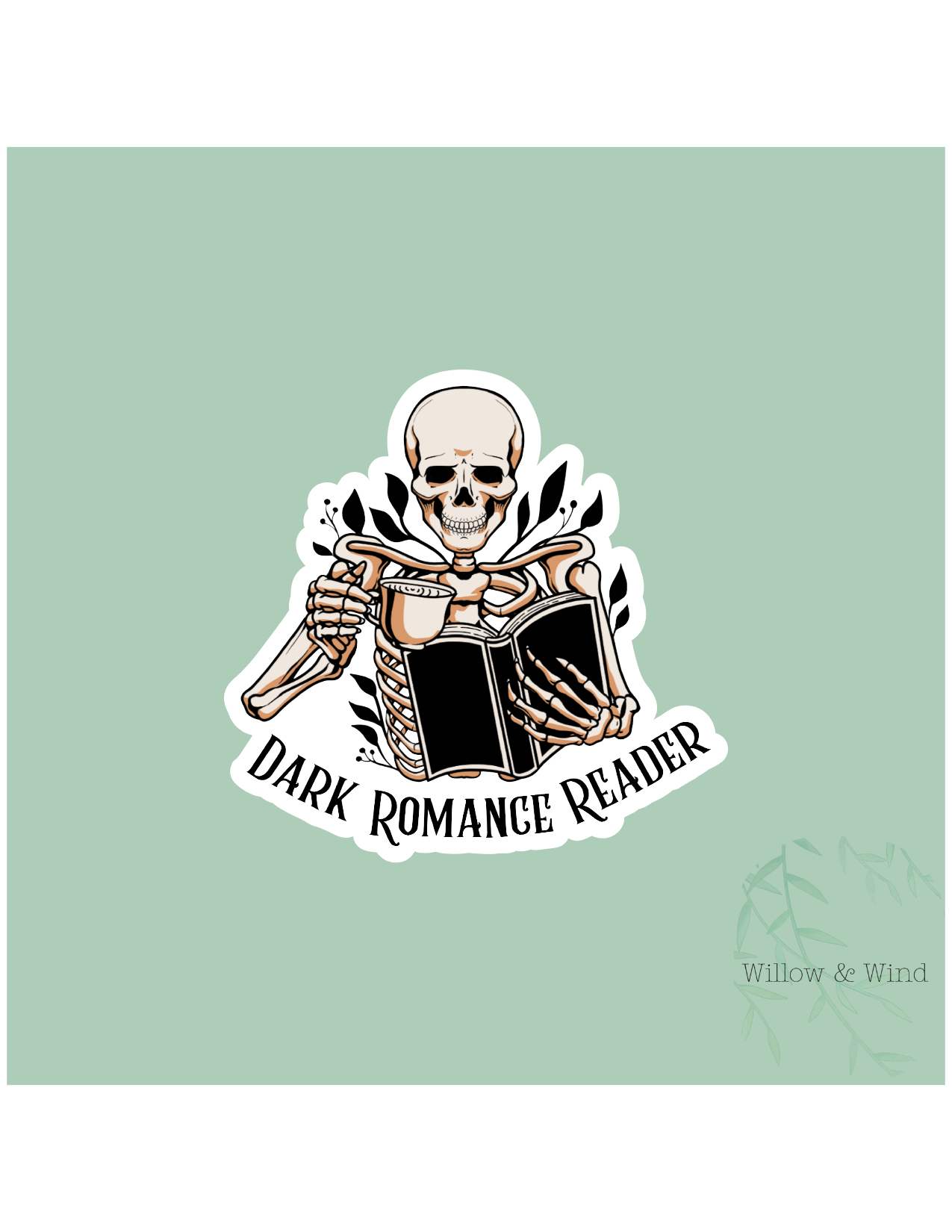 Dark Romance Reader - Bookish Sticker