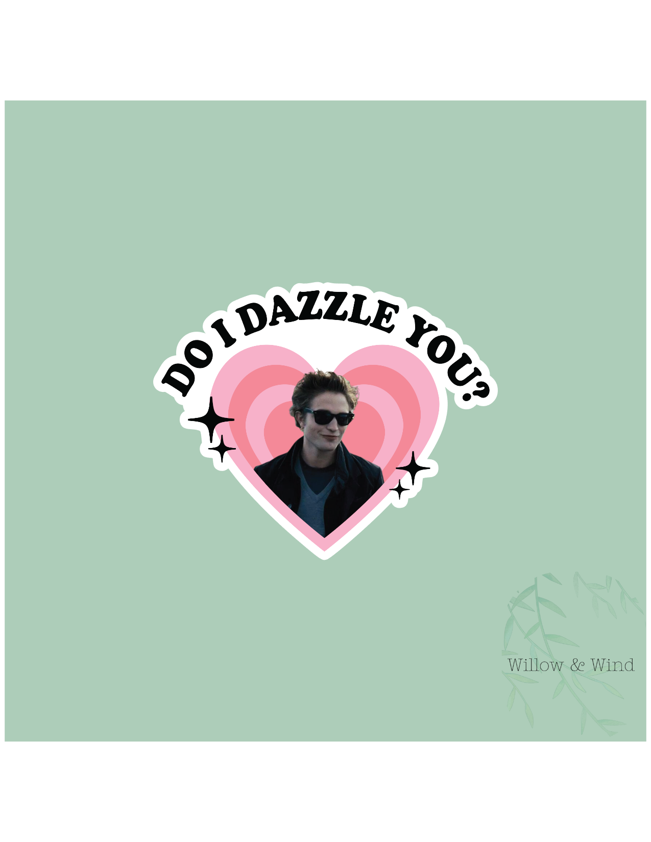 Do I Dazzle You? - Twilight Sticker