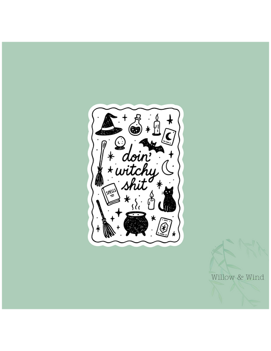 Witchy Things Witchy Sticker
