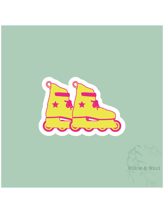 Doll Skates Sticker