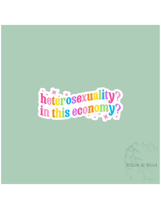 Heterosexuality? - LGBTQ Sticker