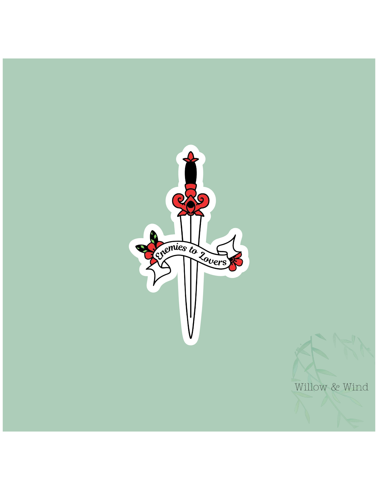 Enemies to Lovers - Bookish Sticker