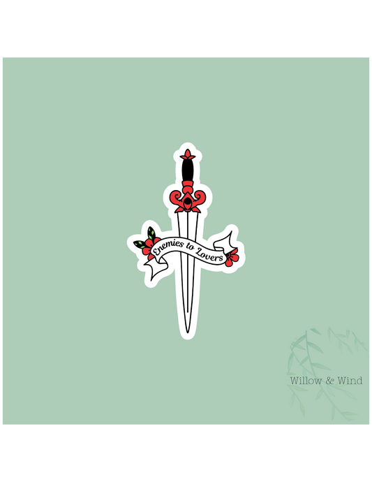 Enemies to Lovers - Bookish Sticker