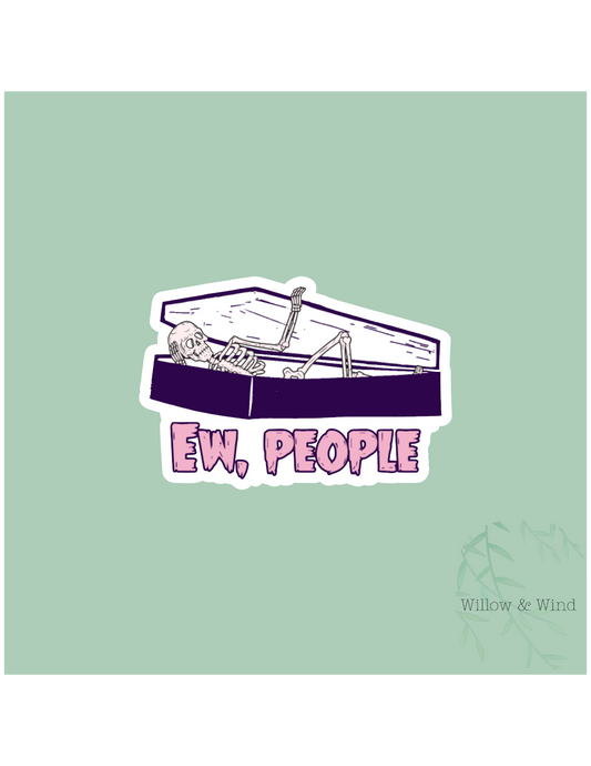 Ew People Gothic Sticker