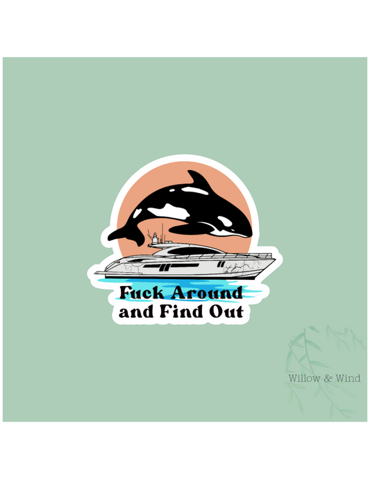 Fuck Around, Find Out Sticker