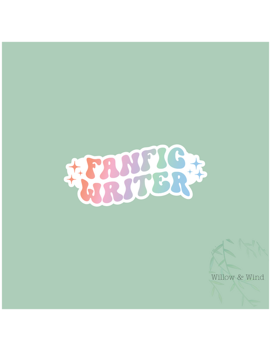 Fanfic Writer - Bookish Sticker