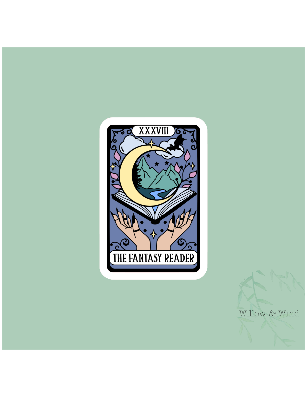 Fantasy Reader - Bookish Sticker